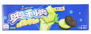 Oreo Green Tea Ice Cream Flavour Cookie With Sweetners (106g)-0