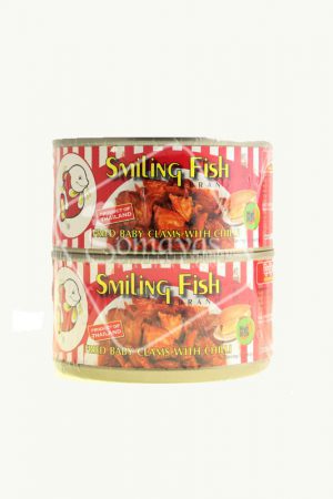 Smiling Fish Fried Baby Clams With Chilli Value Pack (2x70g)-0