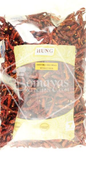 Hung Red Chilli Without Sticks Small 1kg-0