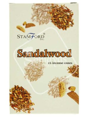 Stamford Sandalwood Incense Cones 15pcs-0