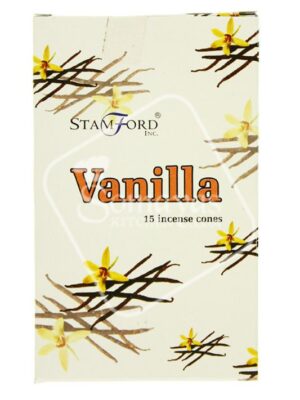 Stamford Vanilla Incense Cones 15pcs-0