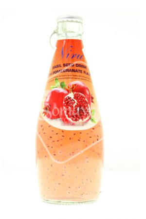 Niru Basil Seed Drink With Pomegranate Flavor (290ml)-0