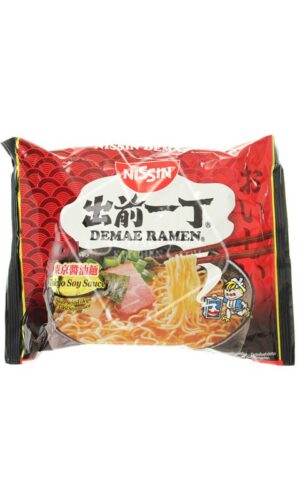 Nissin Demae Ramen Tokyo Soy Sauce Flavour Soup (100g)-0
