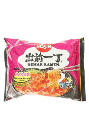 Nissin Demae Ramen Korean Kimchi Flavour Soup (100g)-0