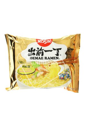 Nissin Demae Ramen Porc Flavour Soup (100g)-0