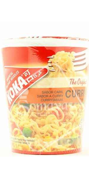 Koka Curry Flavour Noodles Cup 70g-0