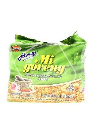 Ibumie Mi Goreng Perisa Sambal Udang Noodles 5x80g-0