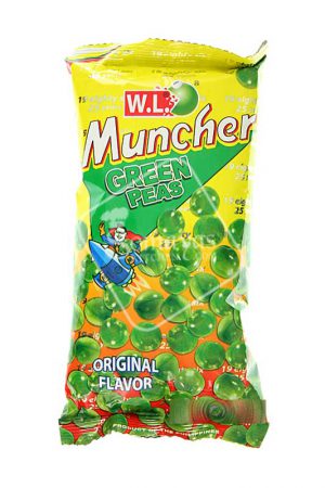 W.L Muncher Green Peas Original Flavor 70g-0
