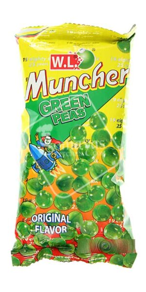 W.L Muncher Green Peas Original Flavor 70g-0