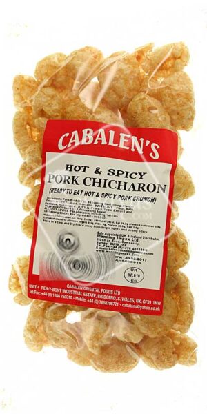 Cabalen`s Pork Chicharon Hot & Spicy 80g-0