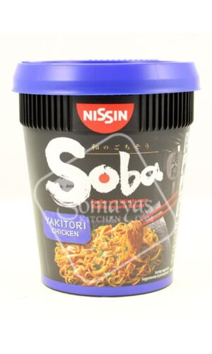 Nissin Soba Yakitori Chicken Noodles (89g)-0