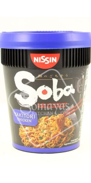 Nissin Soba Yakitori Chicken Noodles (89g)-0