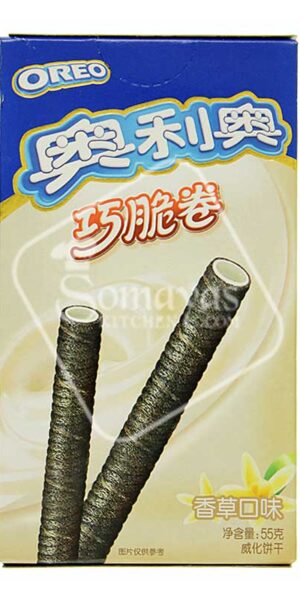 Oreo Wafer Roll Vanilla Flavour (55g)-0