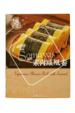 October Fifth Bakery Vegetarian Phoenix Rolls With Seaweed 150g-0