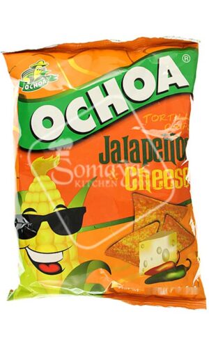 Ochoa Tortilla Chips Jalapenos Cheese (125g)-0