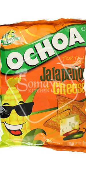 Ochoa Tortilla Chips Jalapenos Cheese (125g)-0