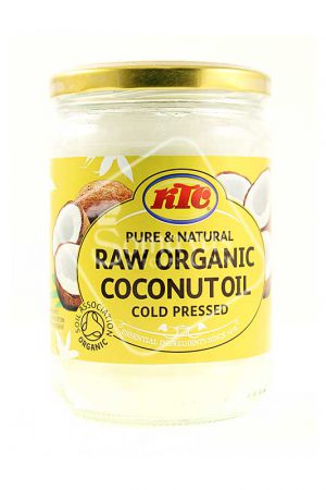 KTC Raw Organic Coconut Oil Cold Pressed 500ml-0