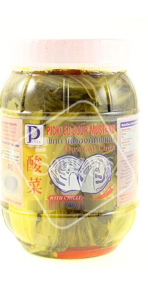 Penta Pickled Sour Mustard With Chilli (900g)-0