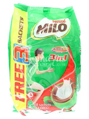 Nestle Milo 18sachets+3free-0
