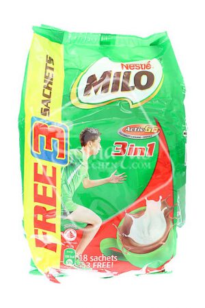 Nestle Milo 18sachets+3free-0