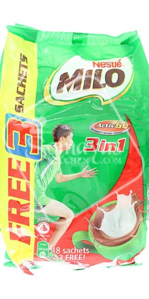 Nestle Milo 18sachets+3free-0