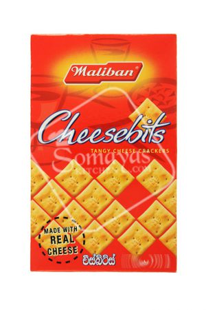 Maliban Cheesebits Tangy Cheese Crackers (170g)-0