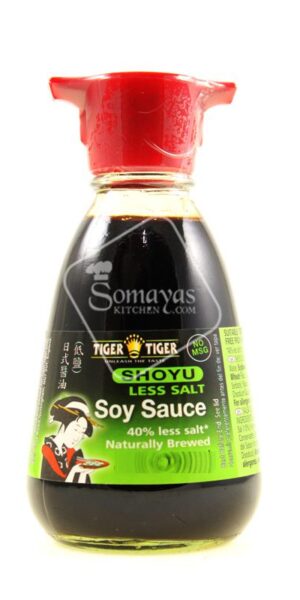Tiger Tiger Shoyu Less Salt Soy Sauce (150ml)-0