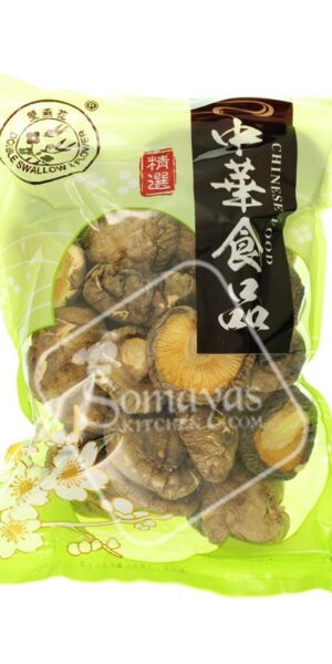 Double Swallow & Flower Dried Chinese Mushrooms 150g-0