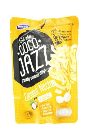 Hesco Coco Jazz Crunchy Coconut Chips Coconut Nectar Flavour 40g-0