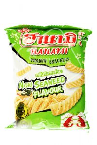Hanami Prawn Crackers Nori Seaweed Flavour 60g-0