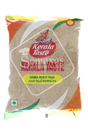 Kerala Taste Samba Wheat Broken/Rava 1kg-0