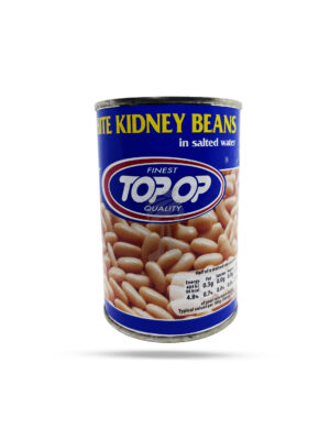 Top-Op White Kidney Beans In Salted Water 400g