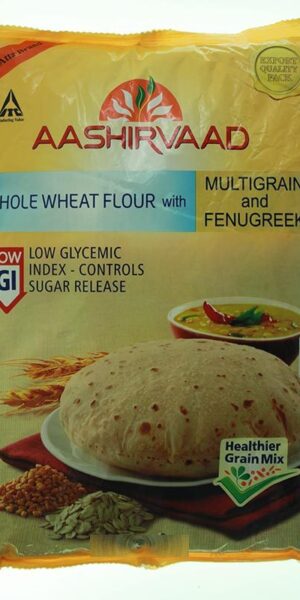 Aashirvaad Multigrains With Fenugreek Atta 2kg-0