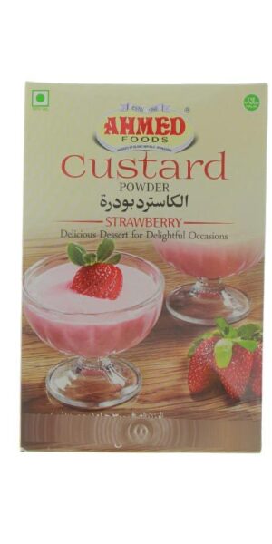 Ahmed Strawberry Custard Powder 300g-0