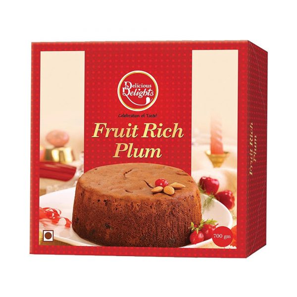 Delicious Delight Rich Fruit Plum Cake 700g-0