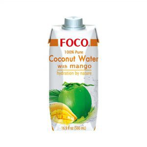 Foco Coconut Water With Mango Flavour 500ml-0