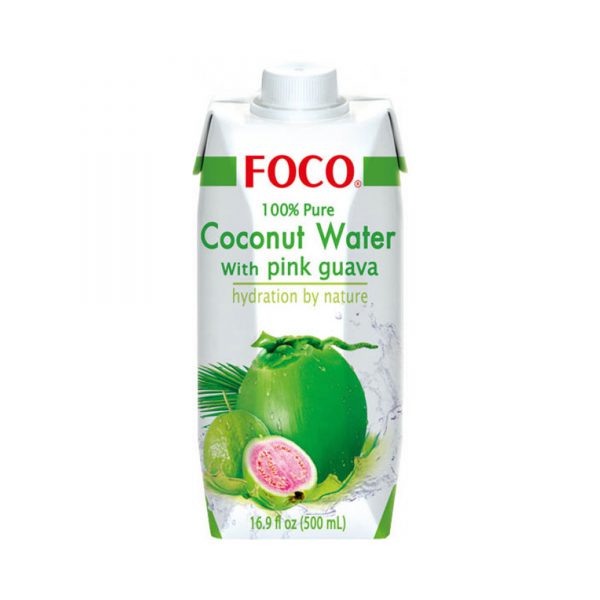 Foco Coconut With Pink Guava 500ml-0