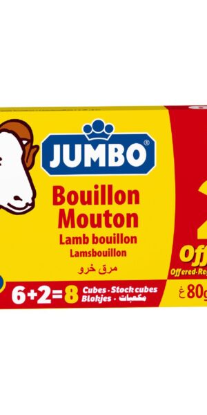 Jumbo Bouillon Mouton Stock 80g-0