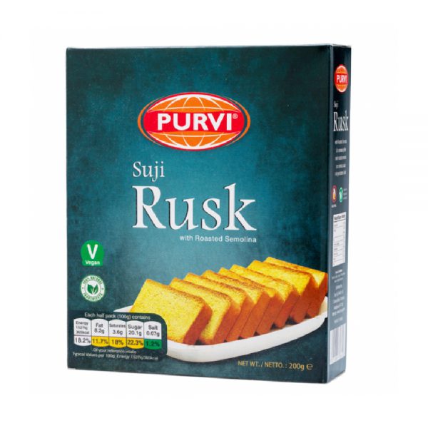 Purvi Suji Rusks 200g-0