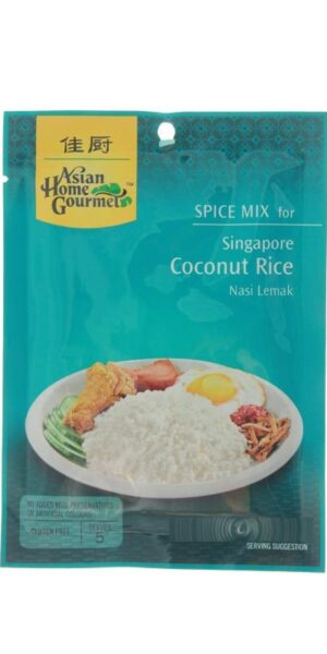 Asian Home Gourmet Singapore Coconut Rice Mix 50g-0
