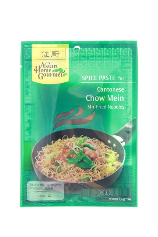 Asian Home Gourmet Cantonese Chow Mein Paste 50g • Hallans