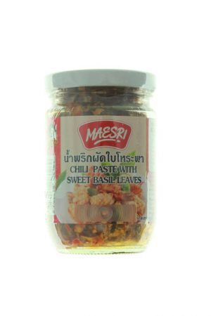 Maesri Chilli Paste With Sweet Basil Leaves 200g-0