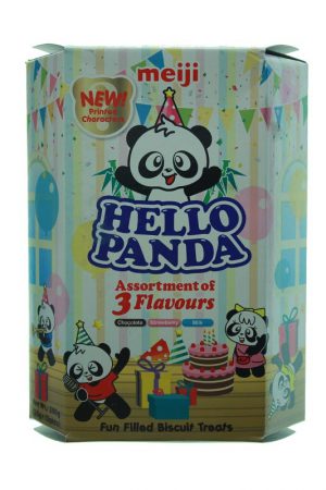 Meiji Hello Panda Assortment of 3 Flavours 260g-0
