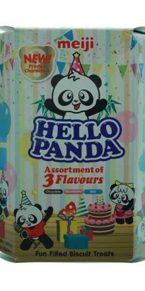 Meiji Hello Panda Assortment of 3 Flavours 260g-0
