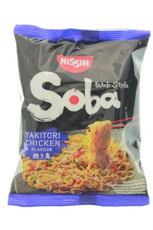 Nissin Soba Yakitori Chicken Flavour Wok Style 110g-0