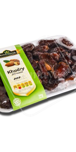 King's Madina Dates Almond Stuffed Khudry Dates 450g-0