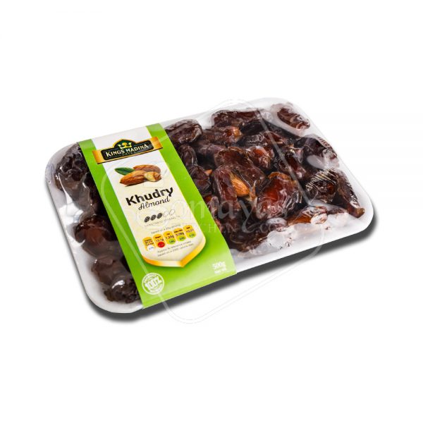 King's Madina Dates Almond Stuffed Khudry Dates 450g-0