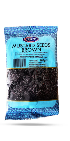 Top-Op Mustard Seeds Brown 100g