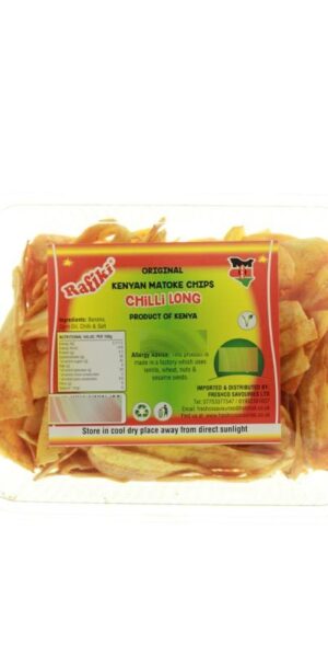 Rafiki Chilli Long Kenyan Matoke Chips 200g-0