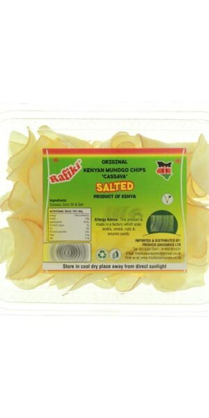 Rafiki Kenyan Muhogo Chips Salted 180g-0